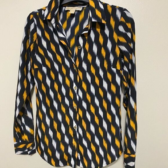 EUC Michael Kors Button Down Blouse - Picture 1 of 4